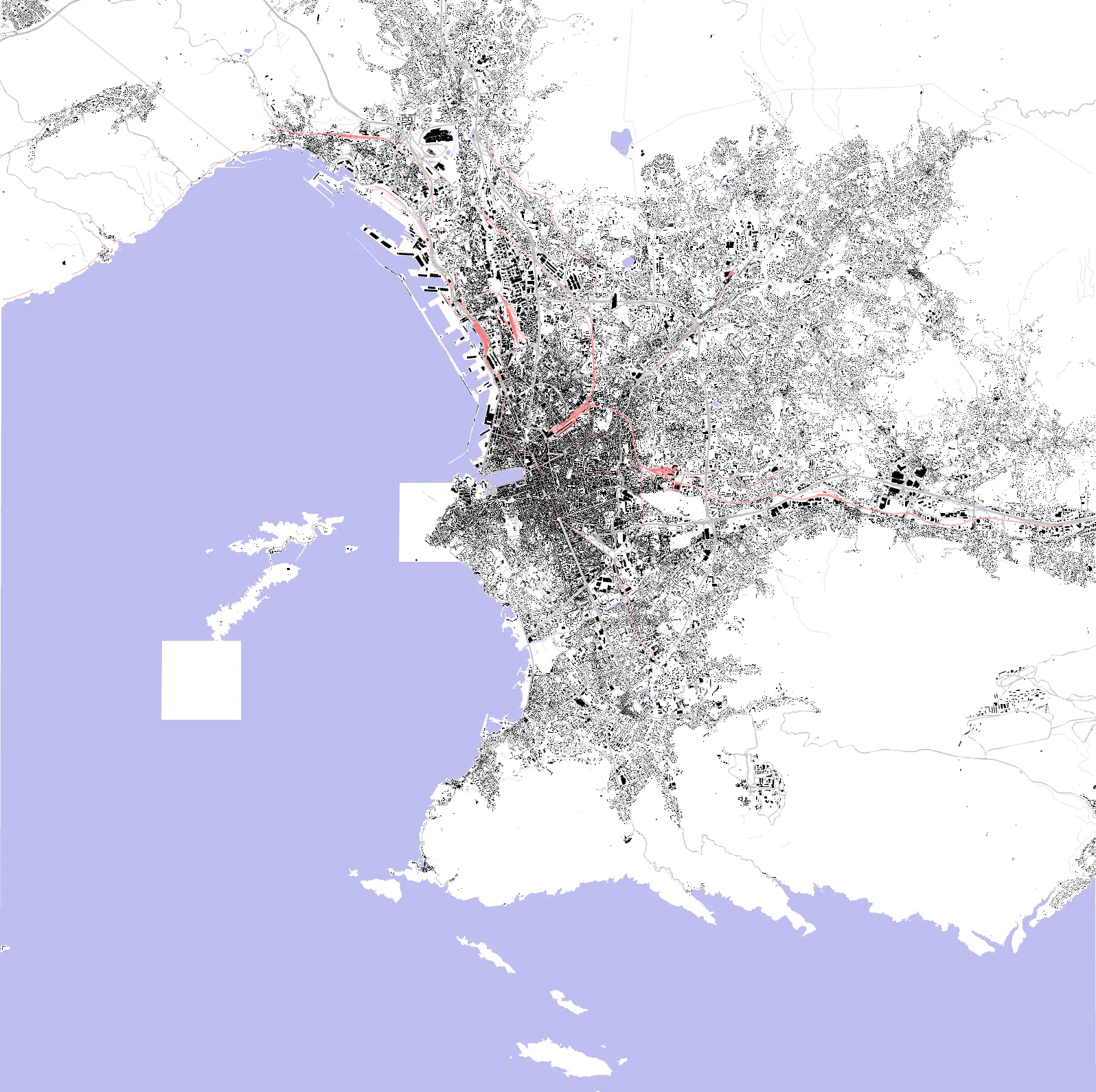 Marseille Schwarzplan
