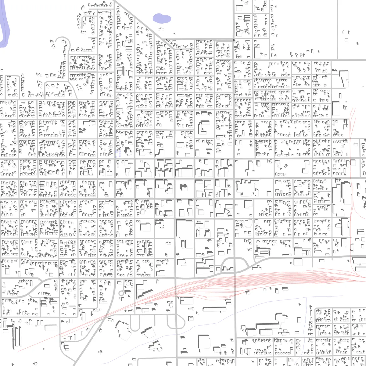 Marshalltown site plan (2.5 km)