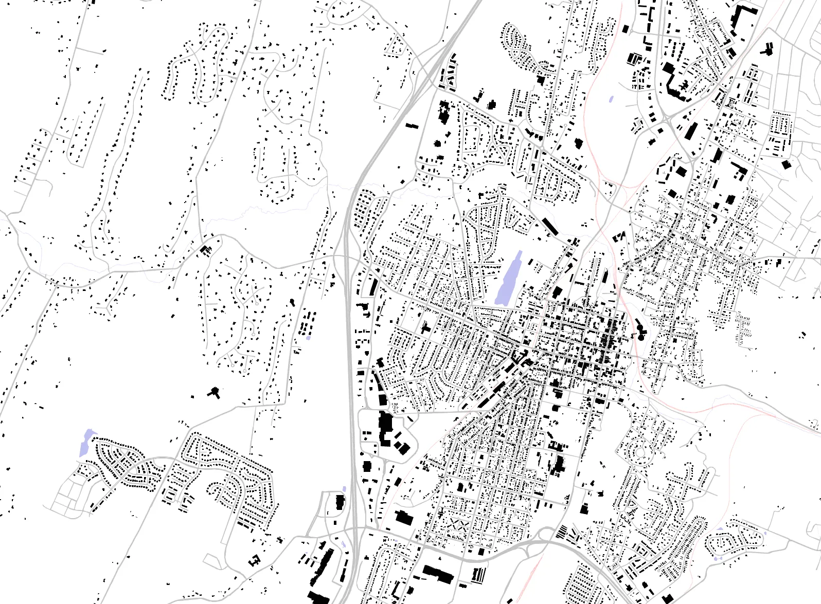 Martinsburg figure ground plan