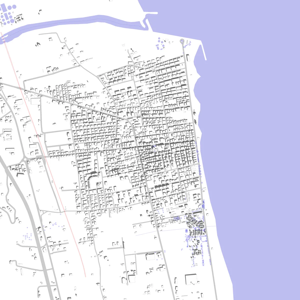 Martinsicuro planimetria di sito (2.5 km)