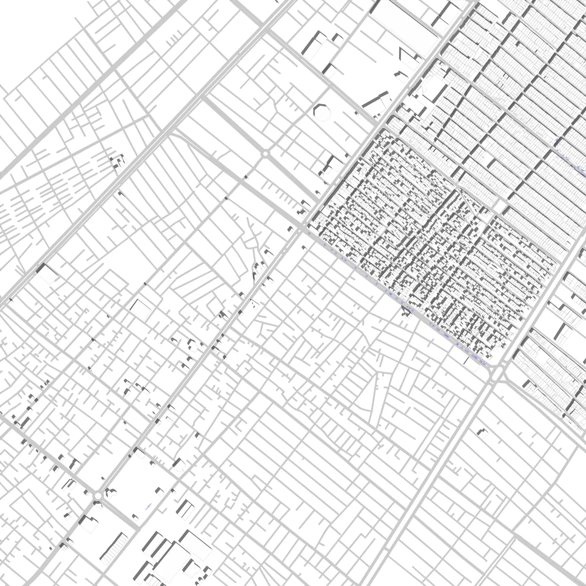 Marvdasht site plan (2.5 km)