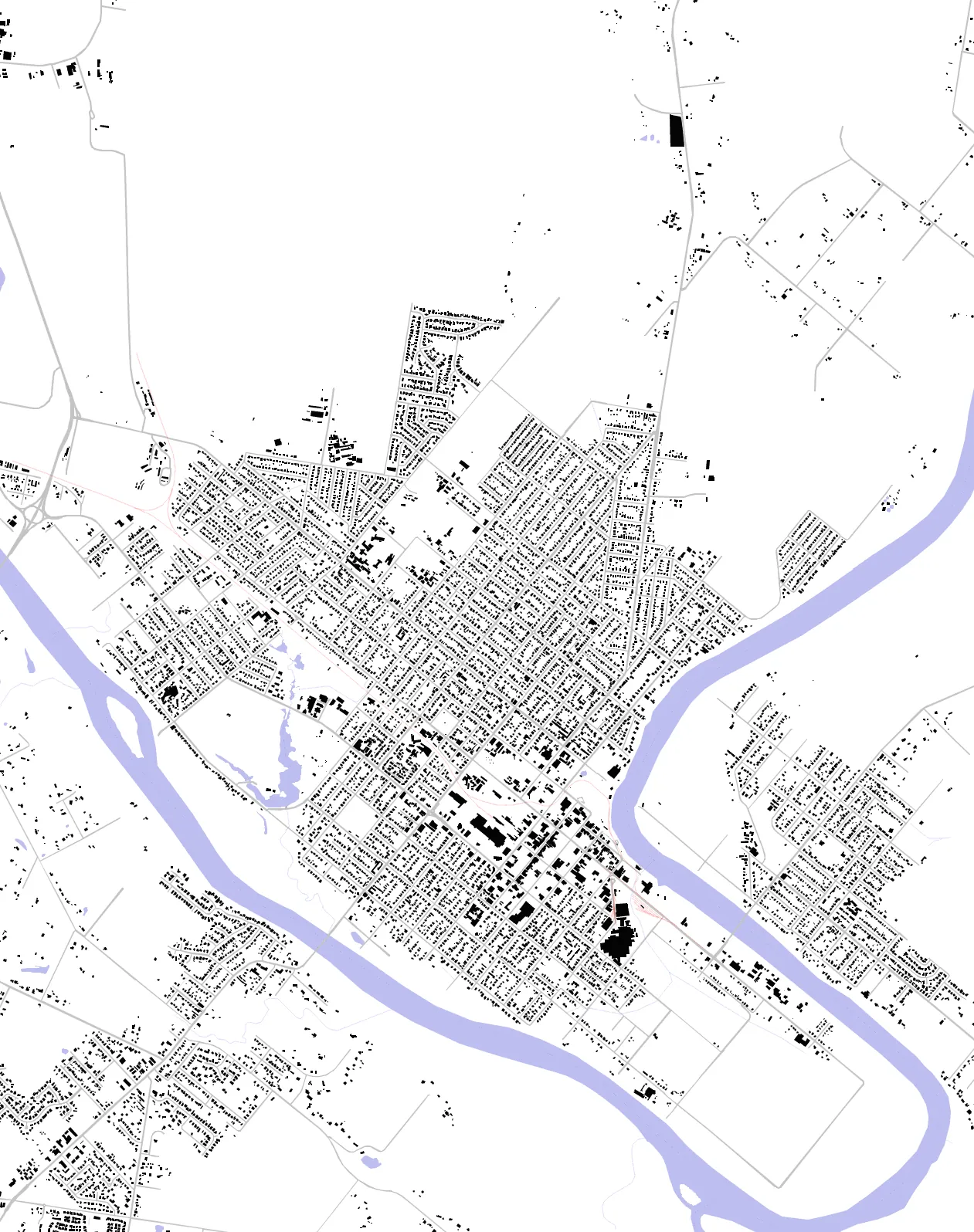 Maryborough Schwarzplan