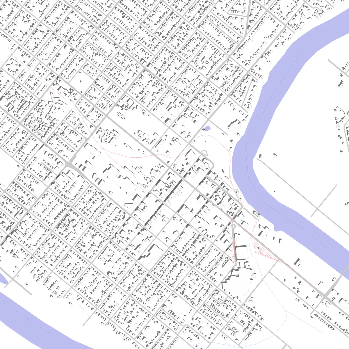 Maryborough Lageplan (2,5 km)