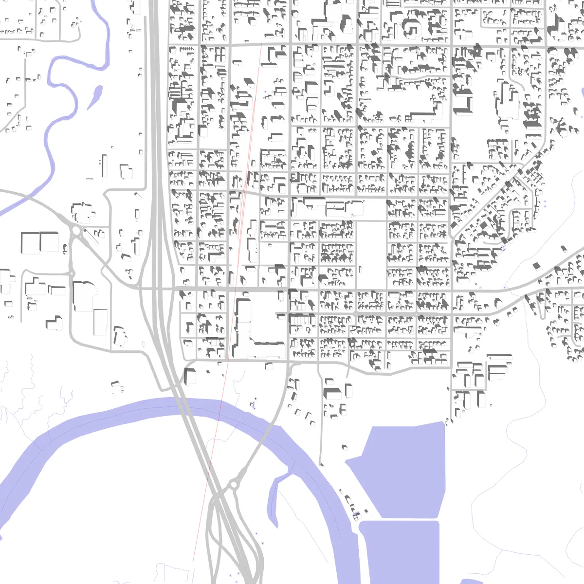 Marysville site plan (2.5 km)
