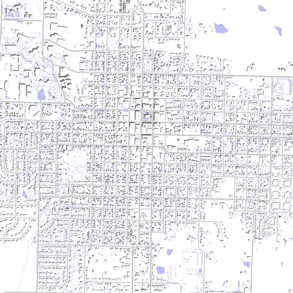 Maryville site plan (2.5 km)