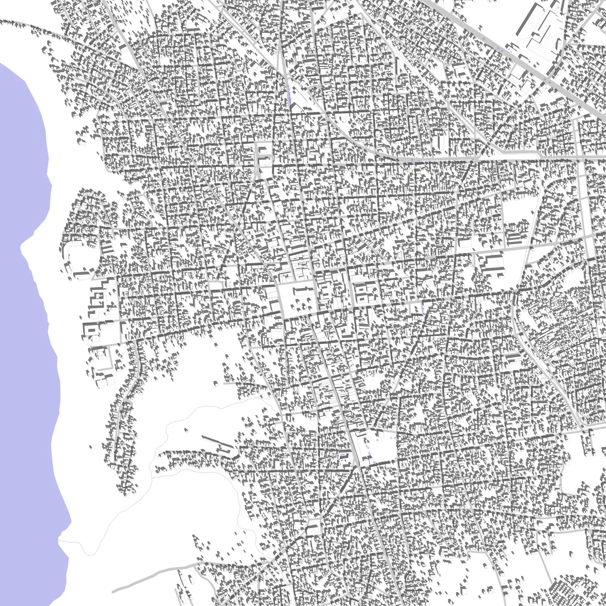Masaya Lageplan (2,5 km)