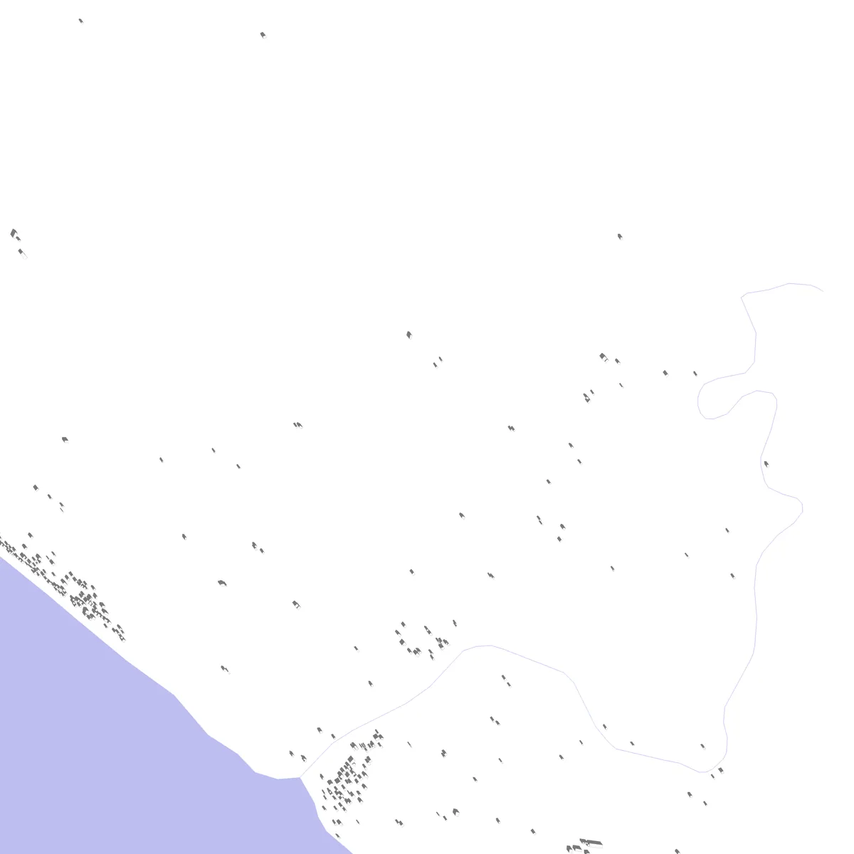 Masbate Lageplan (2,5 km)