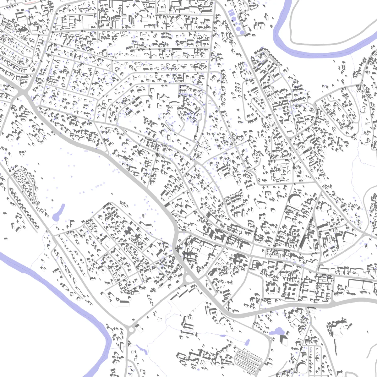 Maseru site plan (2.5 km)