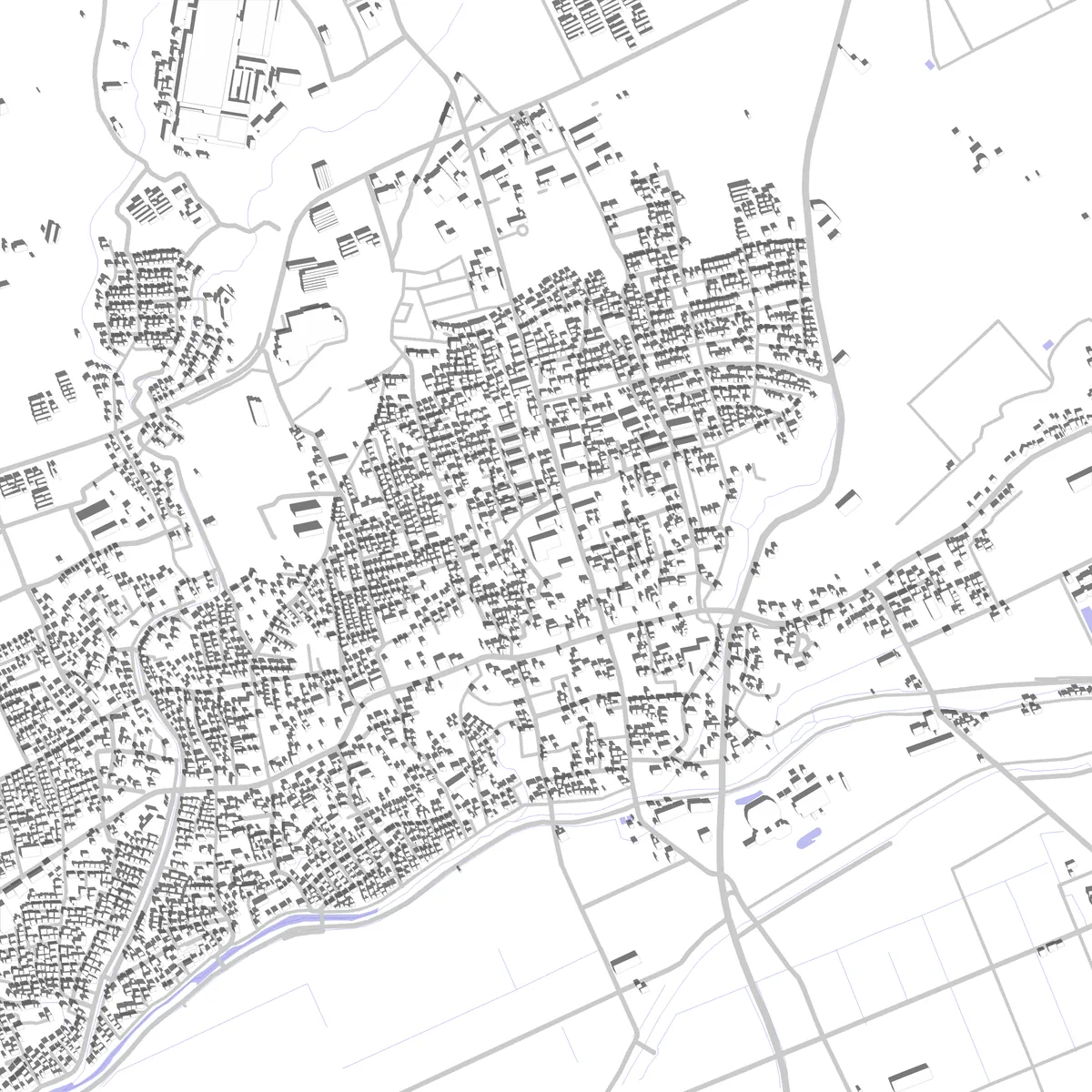 益城町 敷地図 (2.5 km)