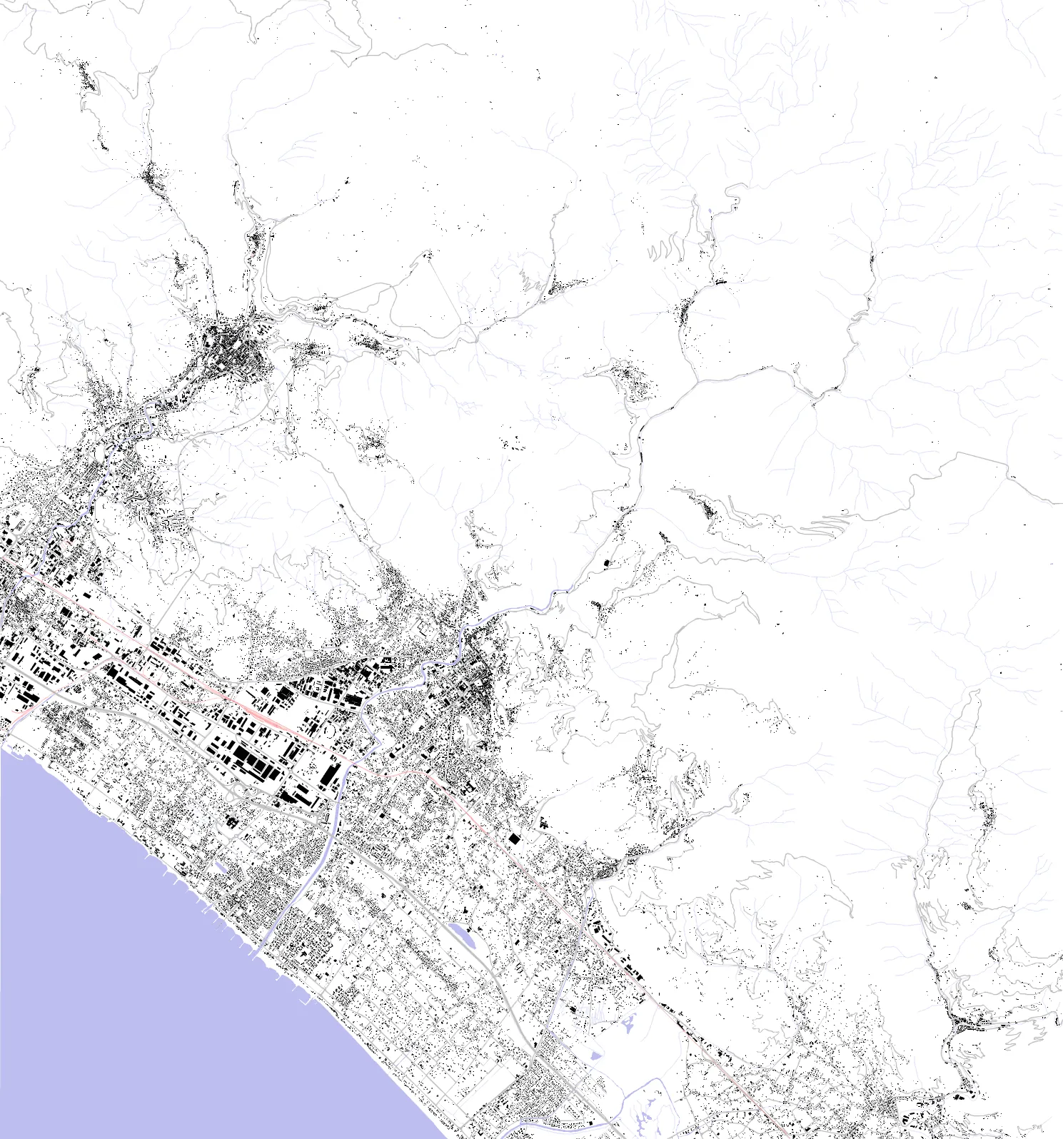 Massa Schwarzplan