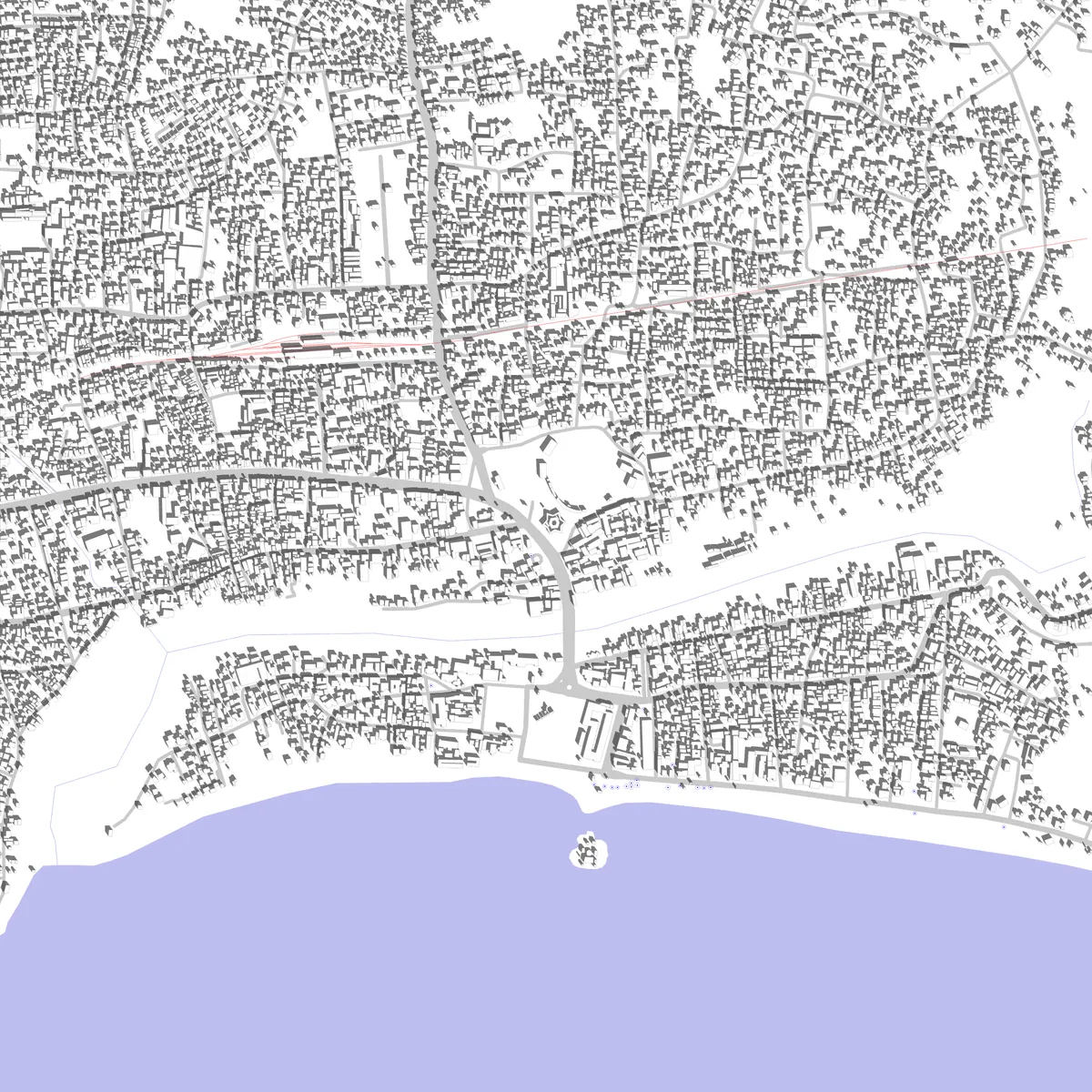 Matara Lageplan (2,5 km)