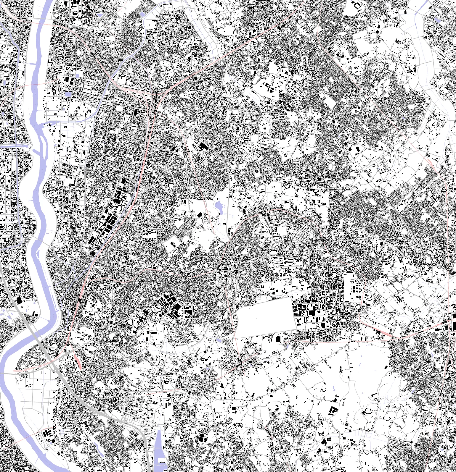Matsudo figure ground plan