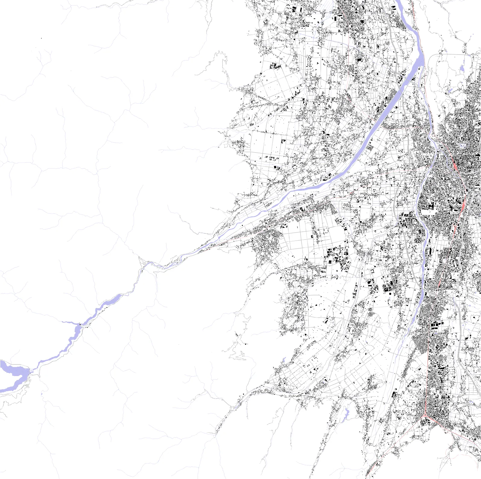 松本市 図と地のプラン