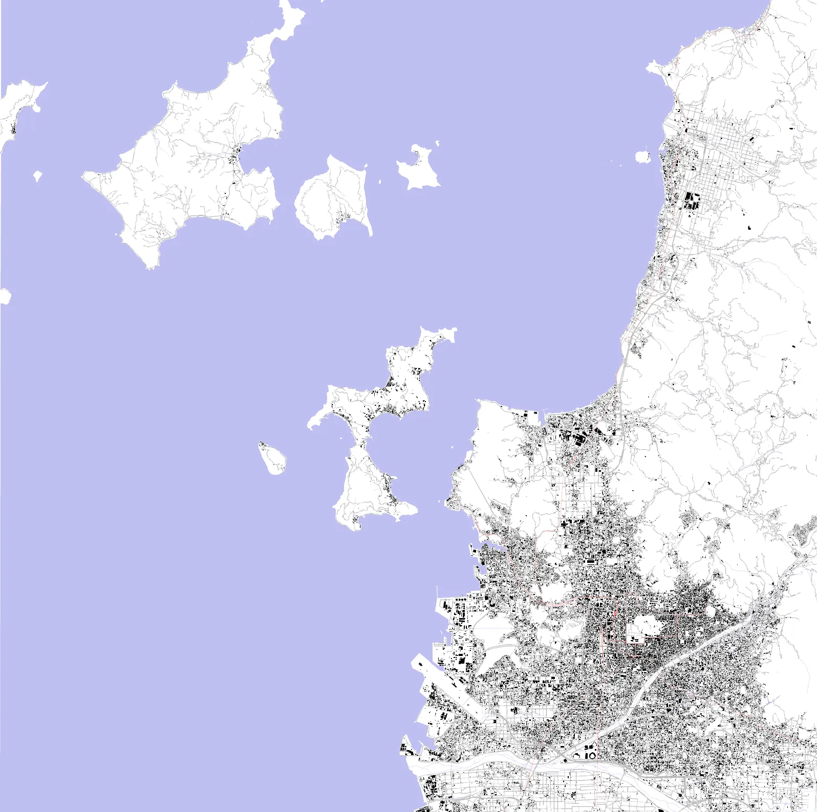 Matsuyama figure ground plan