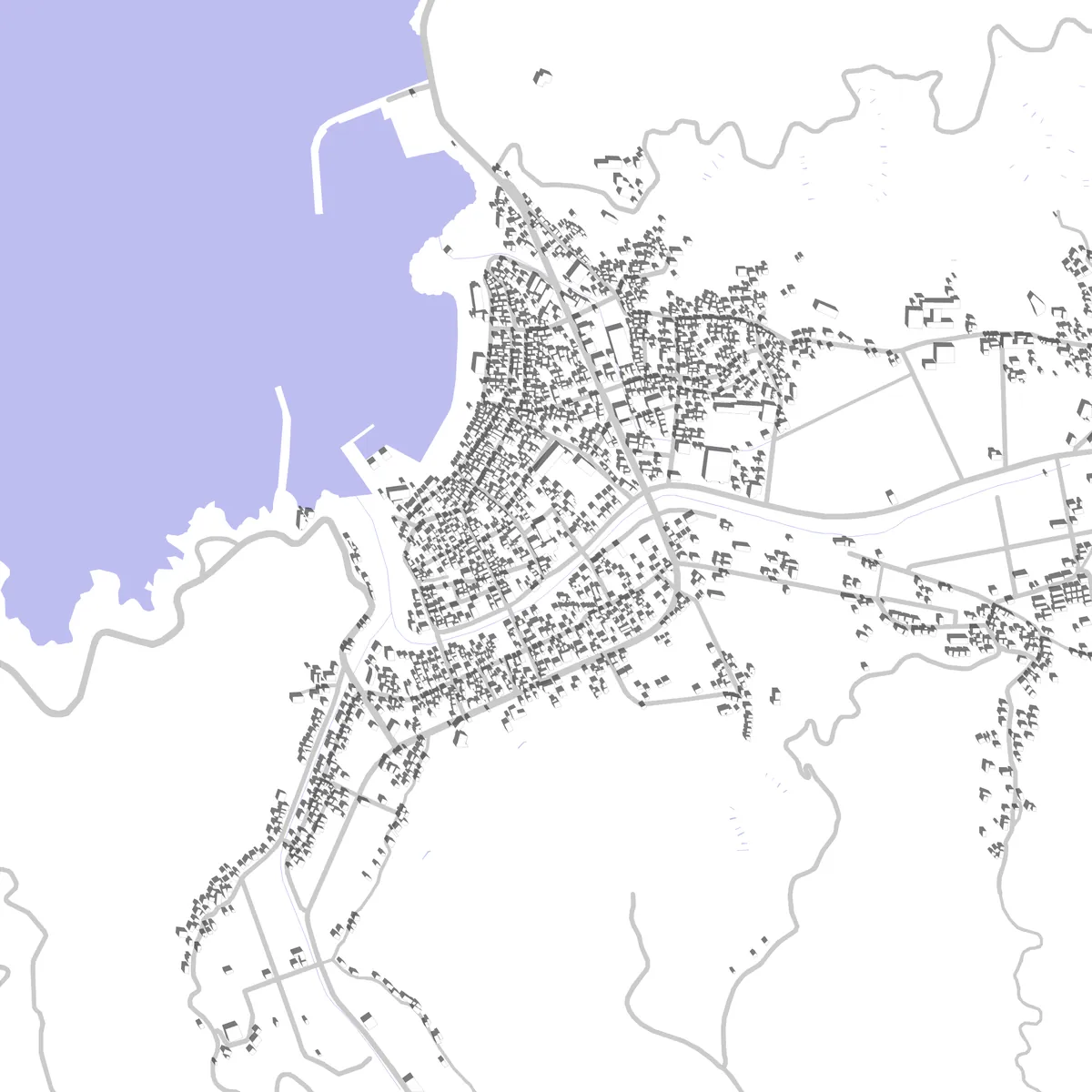 Matsuzaki site plan (2.5 km)
