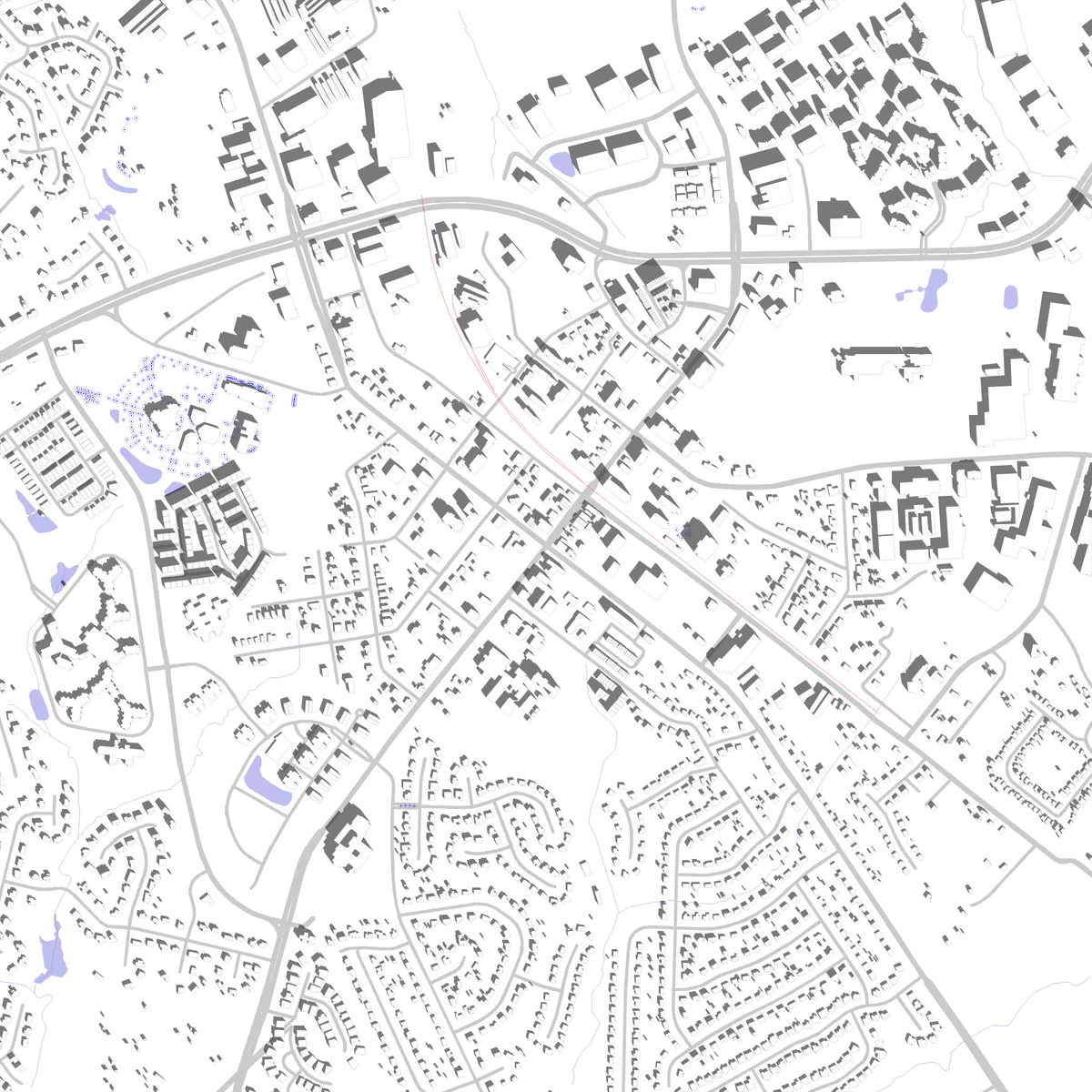 Matthews Lageplan (2,5 km)