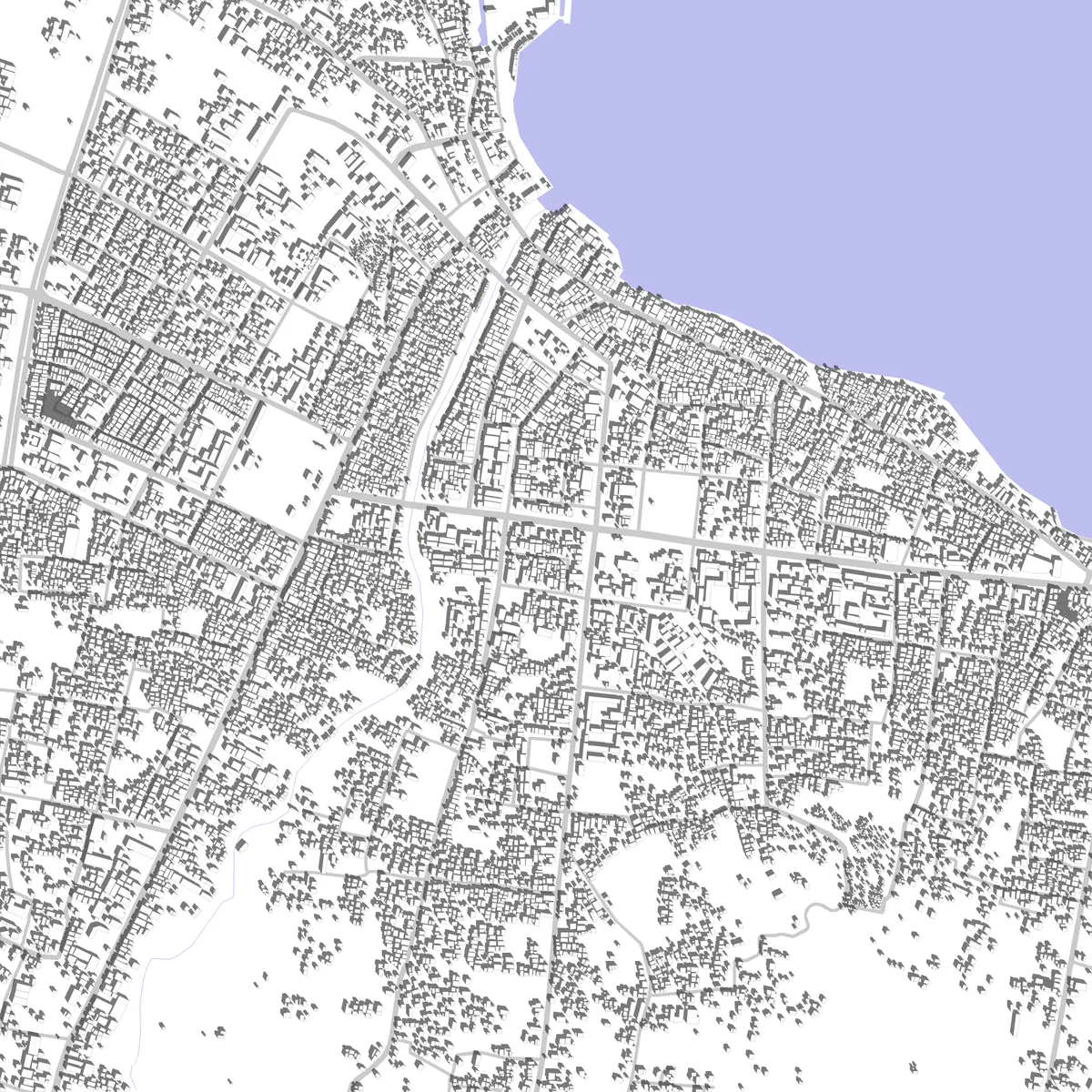 Maumere site plan (2.5 km)