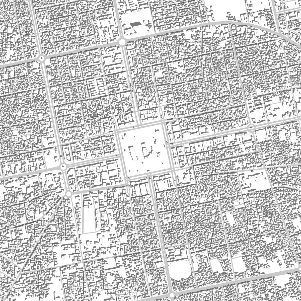 Mazar-i-Sharif site plan (2.5 km)
