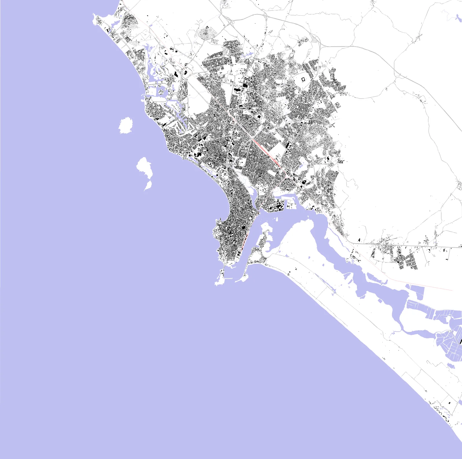 Mazatlán plano de masas