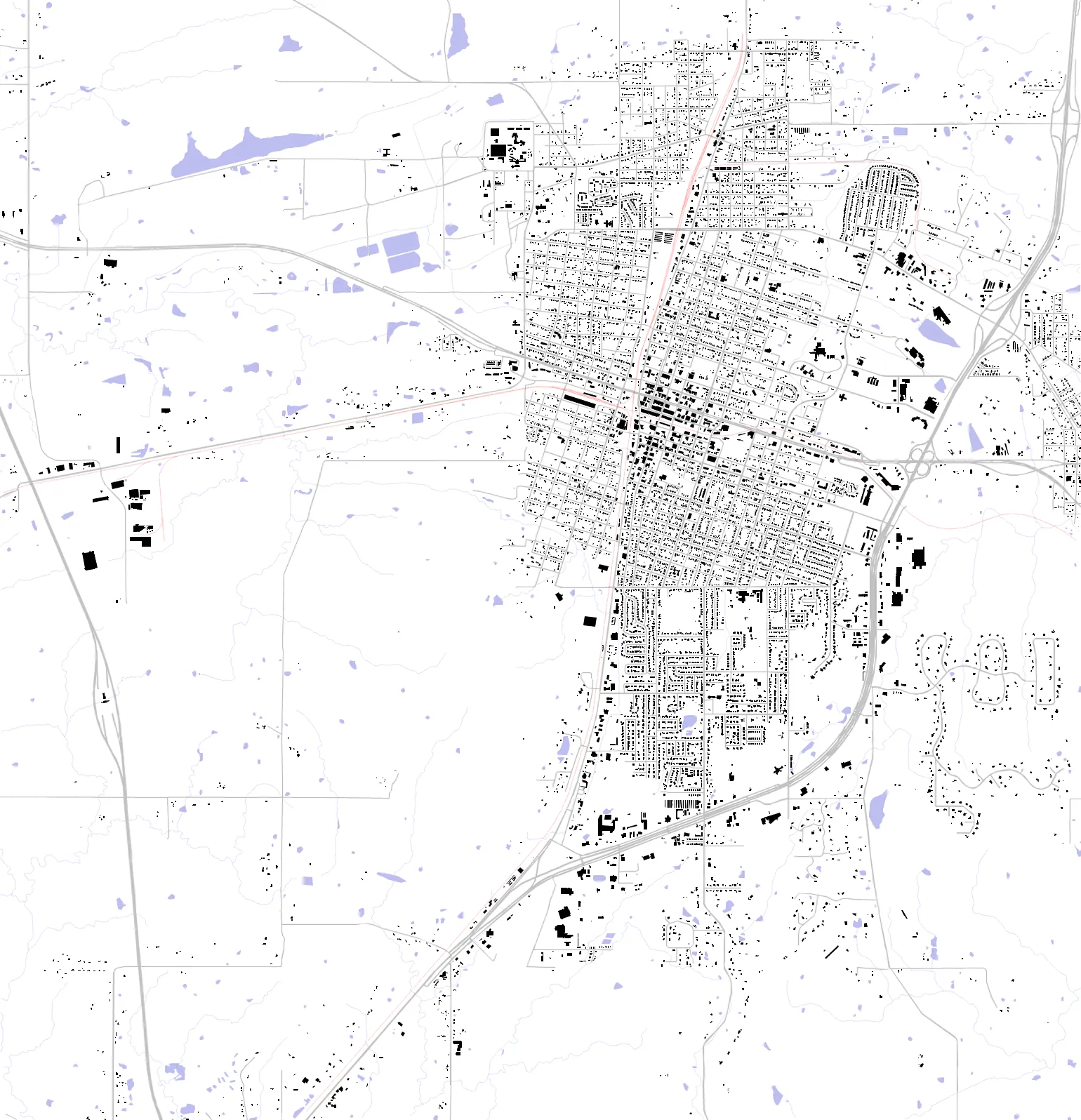 McAlester Schwarzplan