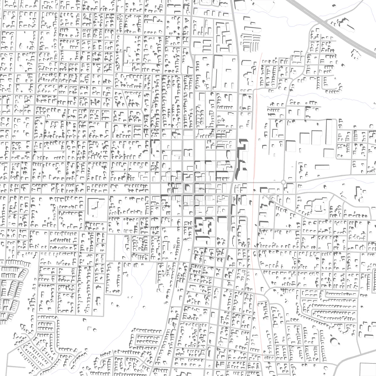 McKinney site plan (2.5 km)