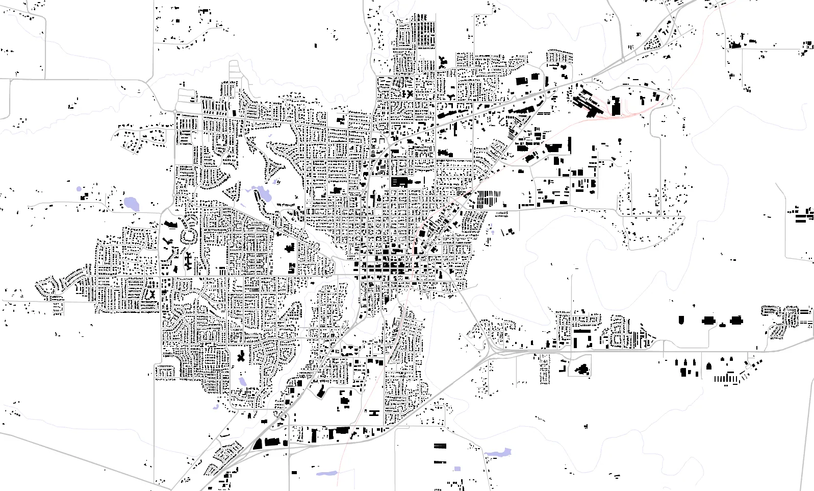 McMinnville figure ground plan