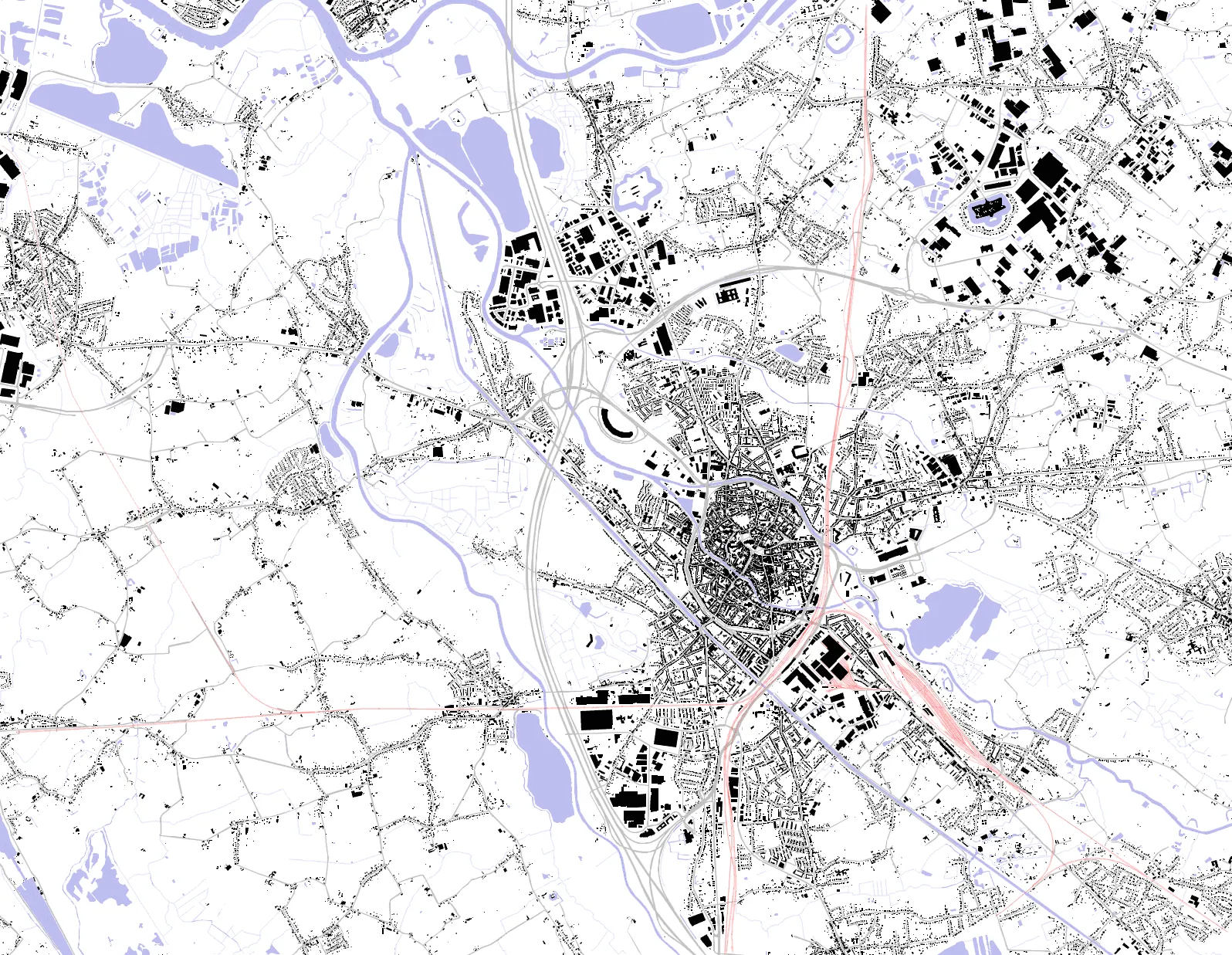 Mechelen plan de masse