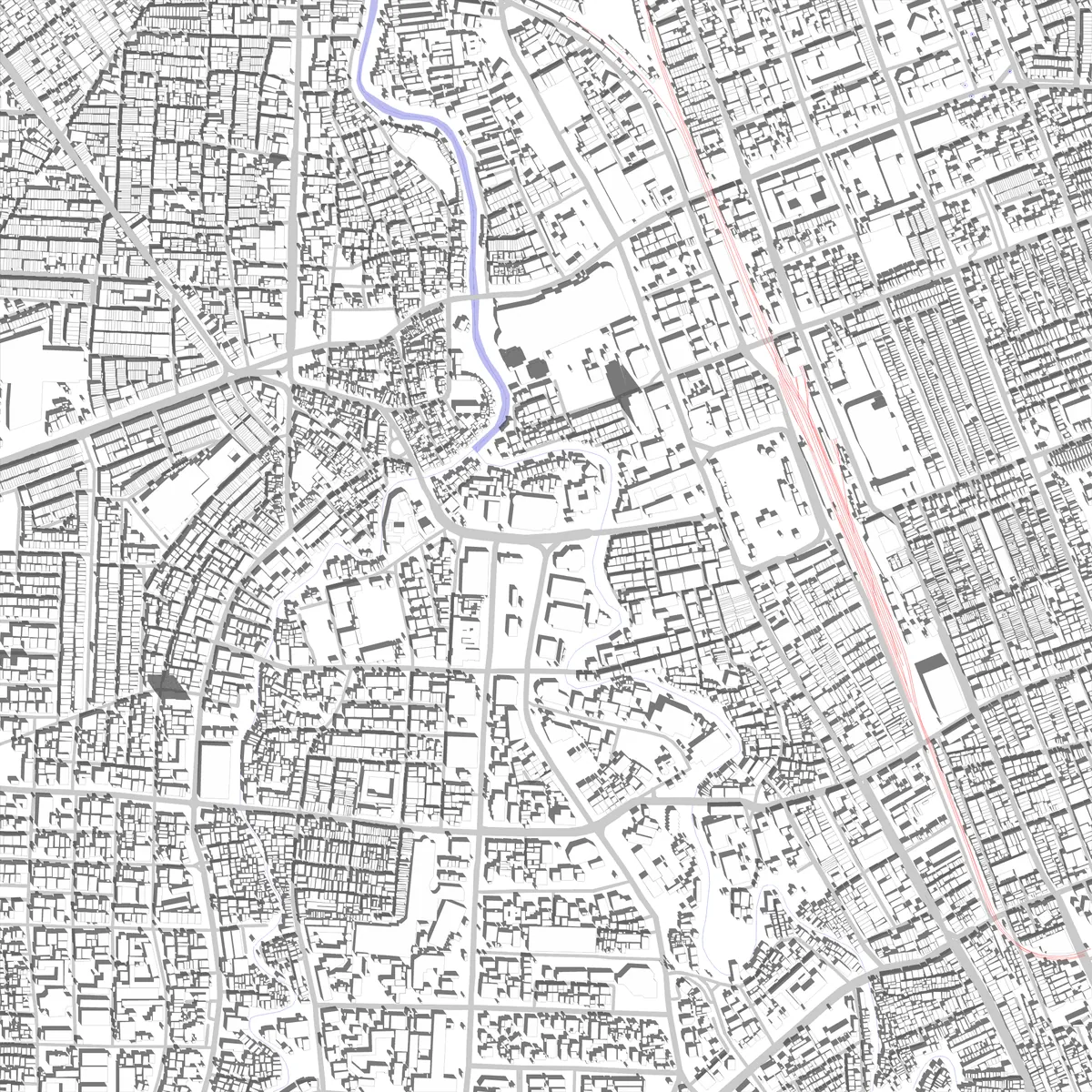 Medan site plan (2.5 km)