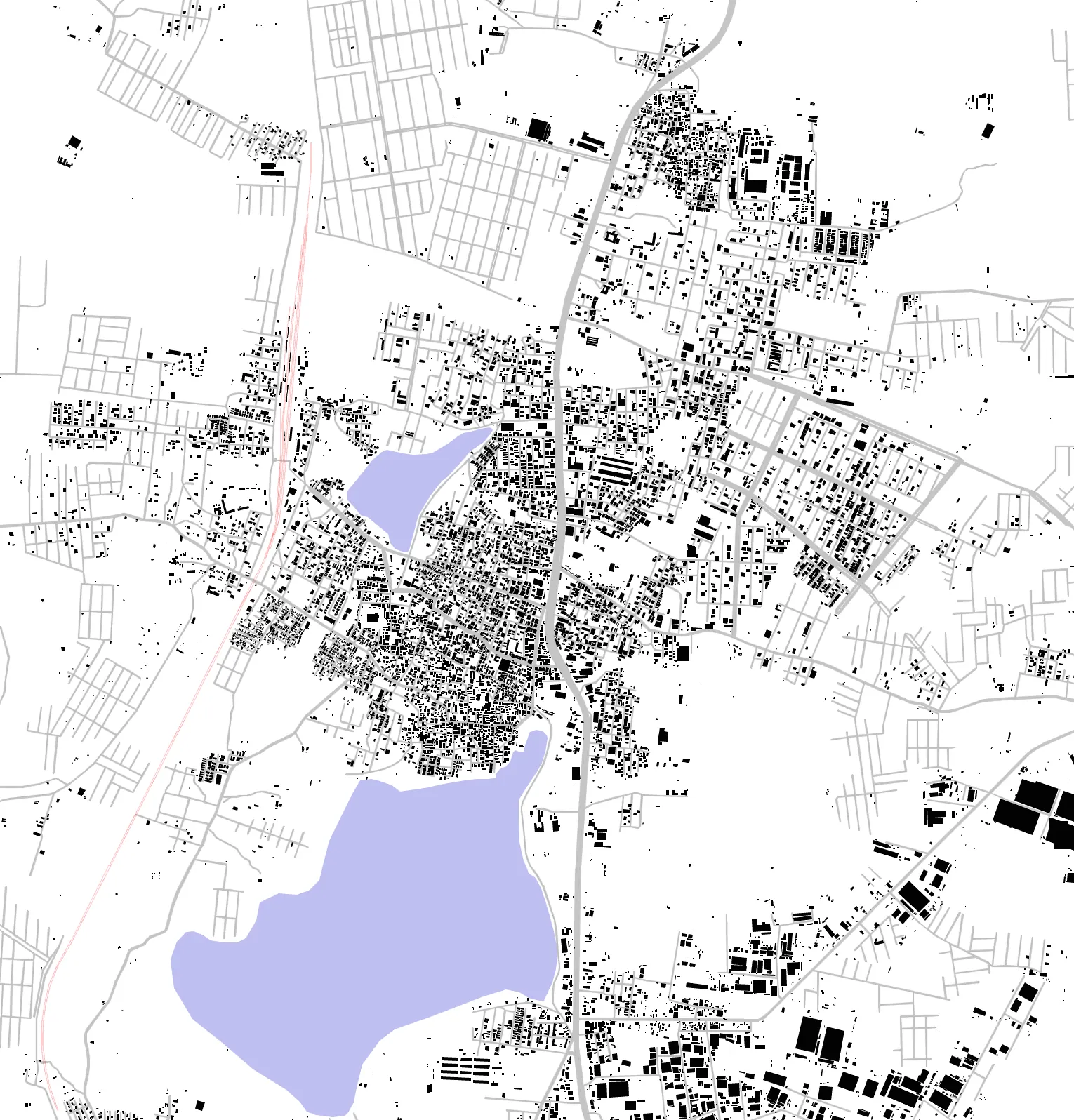 Medchal figure ground plan