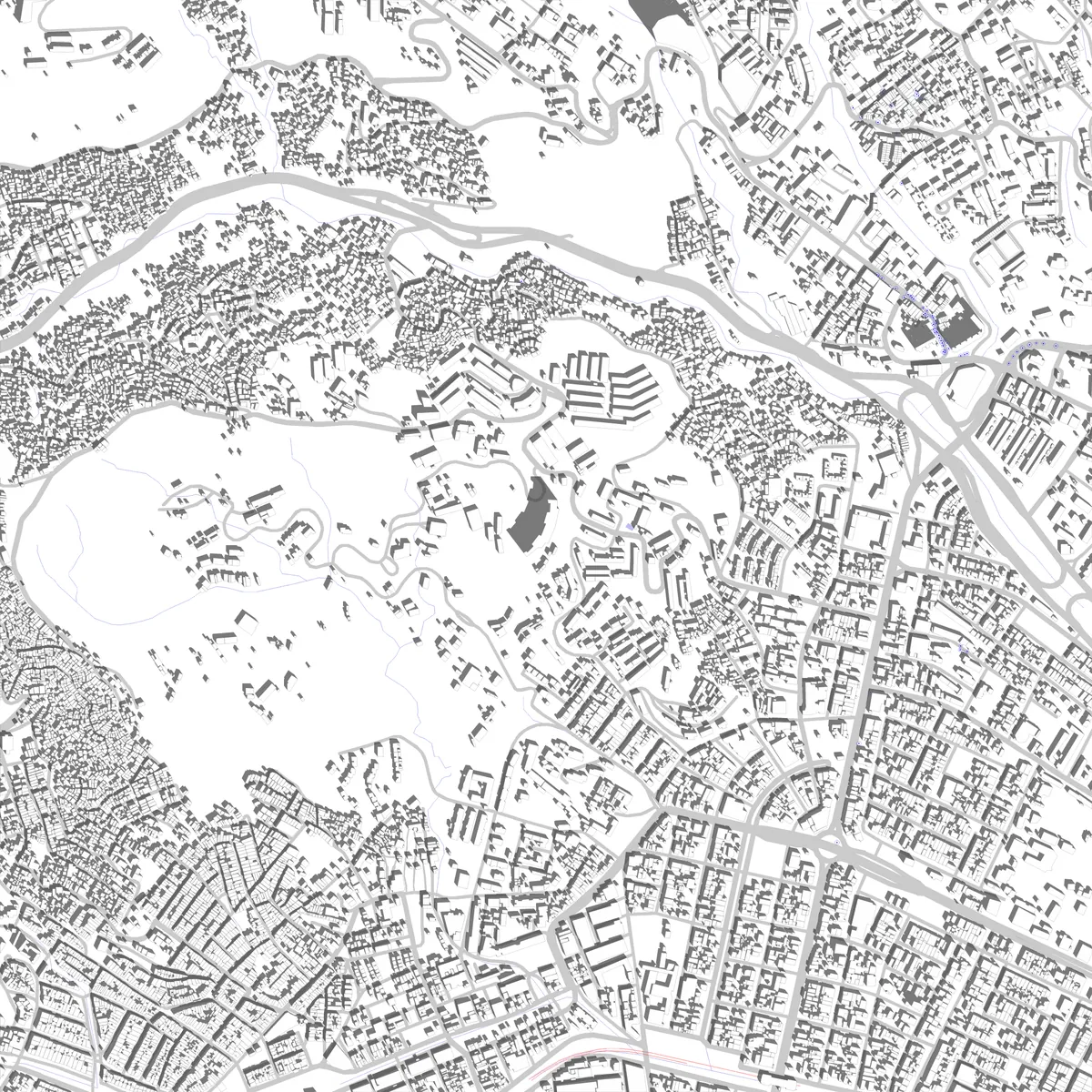 Medellín site plan (2.5 km)