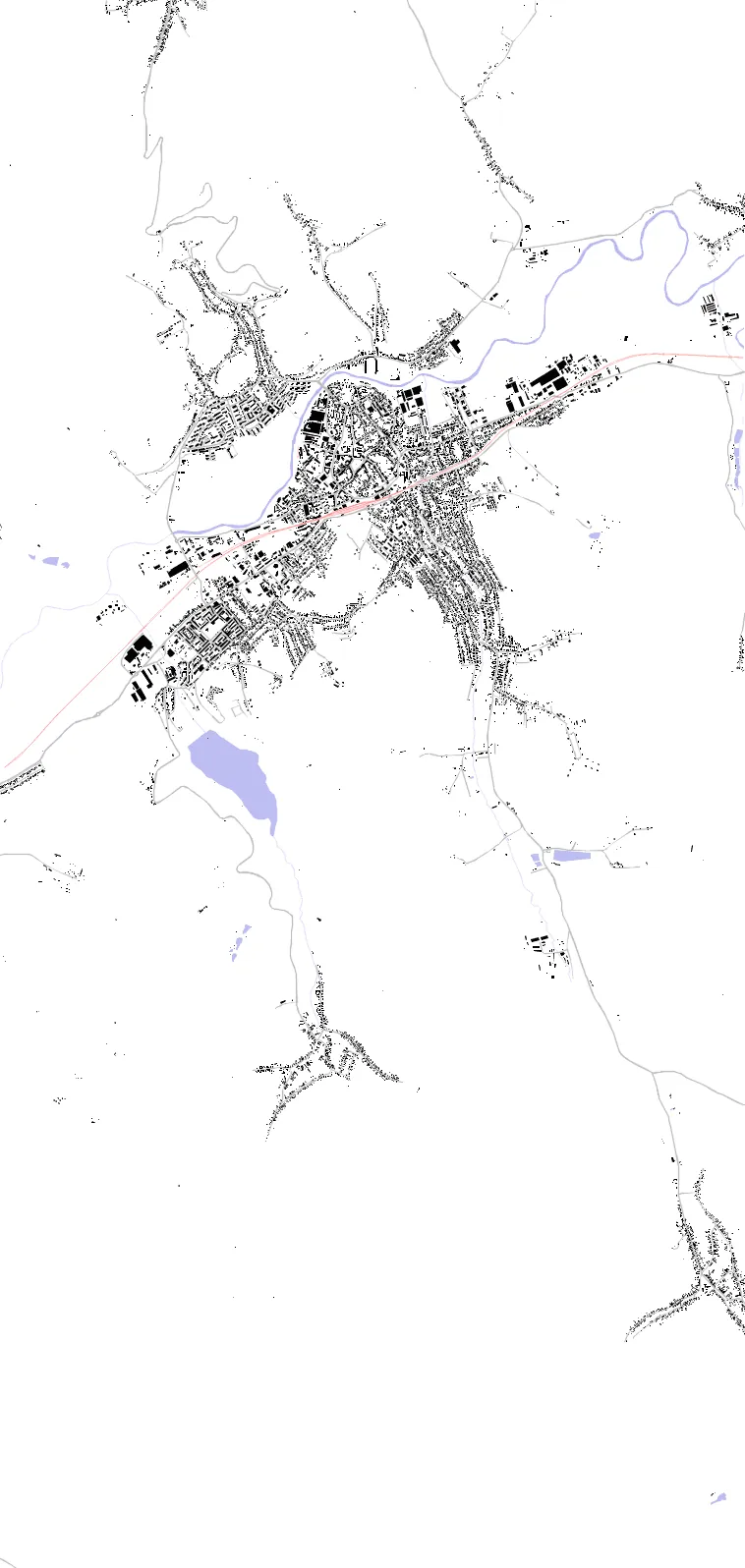 Mediaș figure ground plan