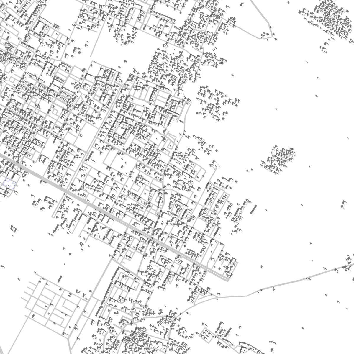 Meerut site plan (2.5 km)