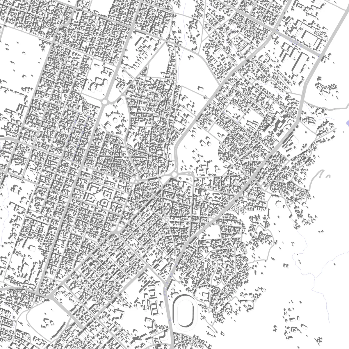 Mekelle site plan (2.5 km)