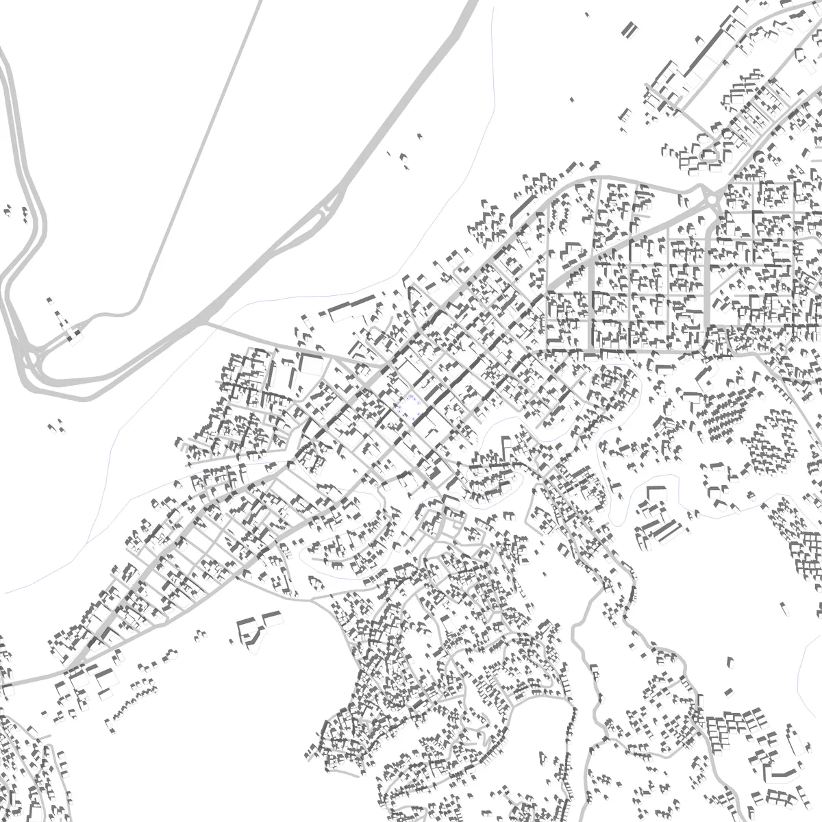 Melgar plano de situación (2.5 km)
