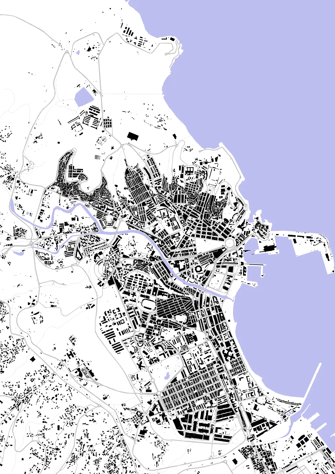 Melilla Schwarzplan