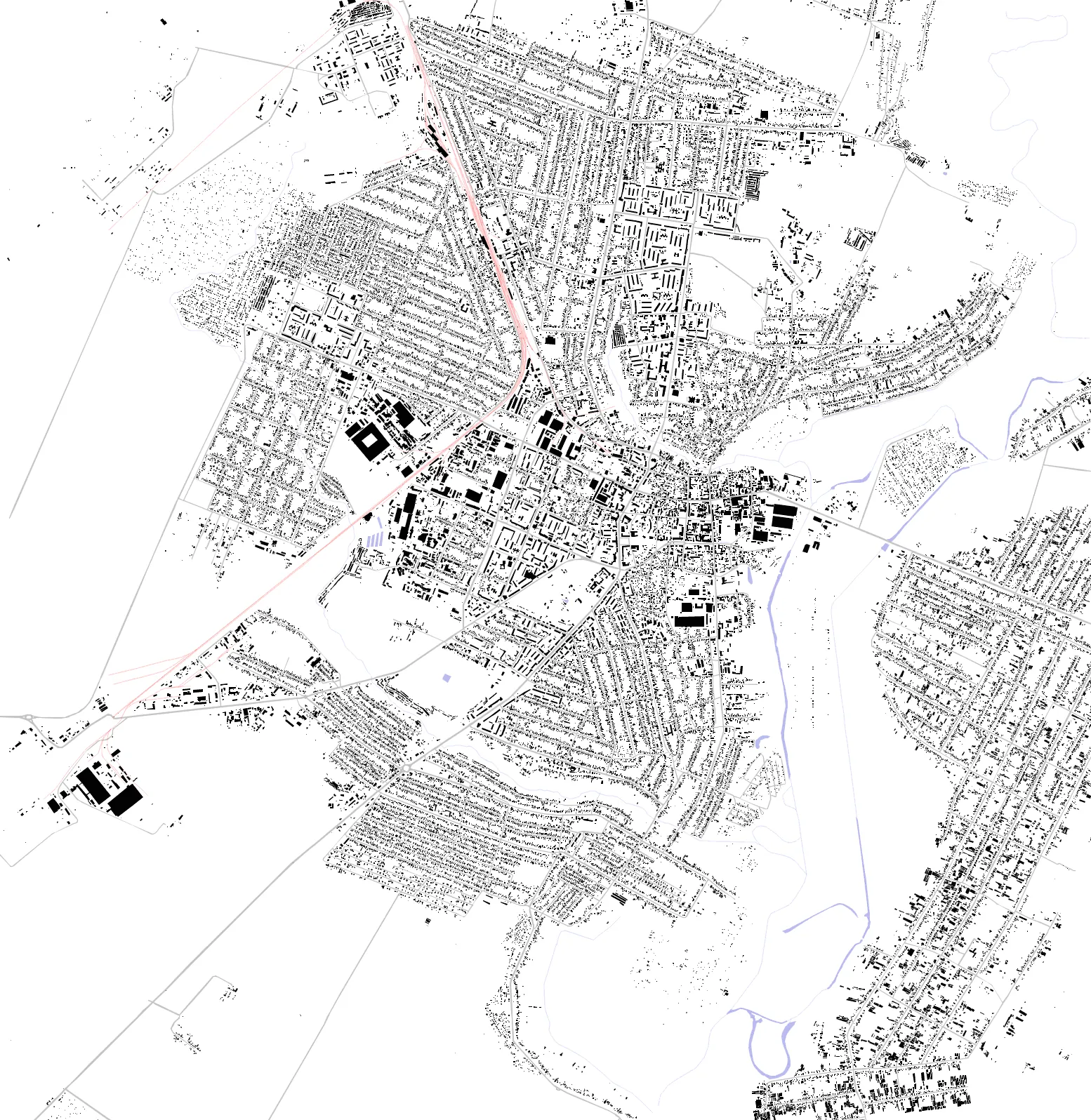 Мелітополь figure ground plan