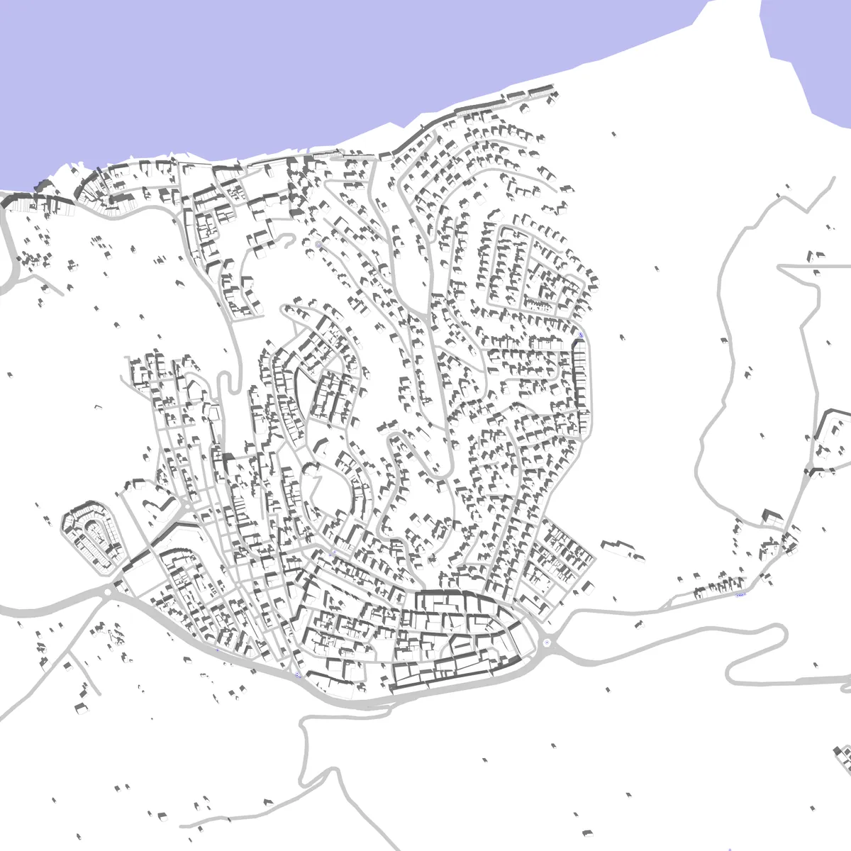 Mellieha site plan (2.5 km)