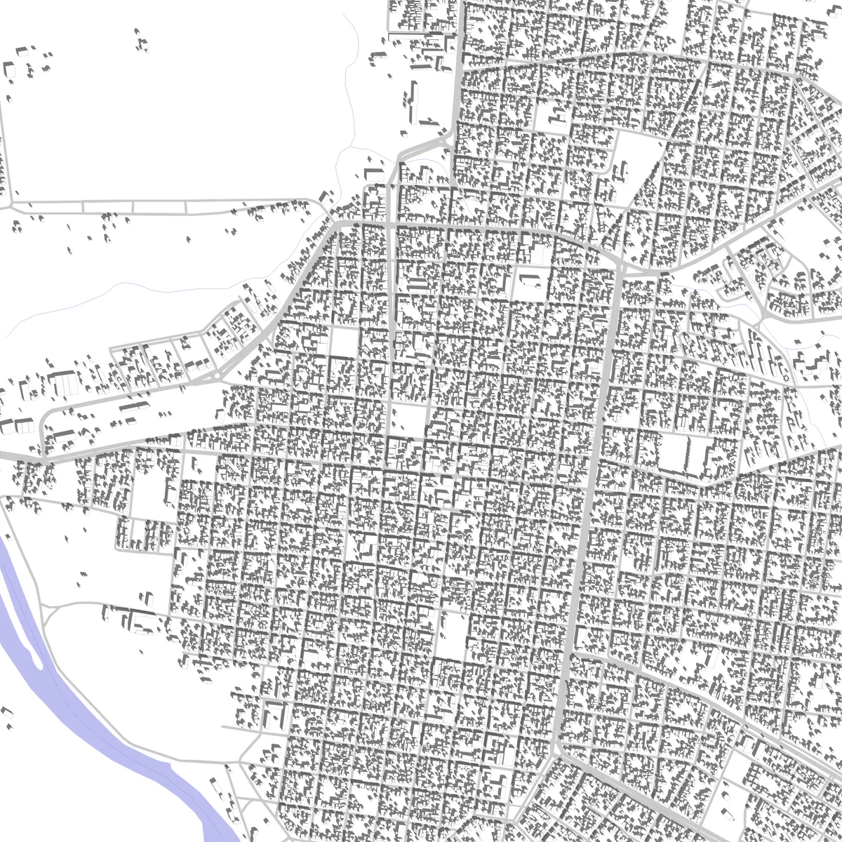 Melo plano de situación (2.5 km)