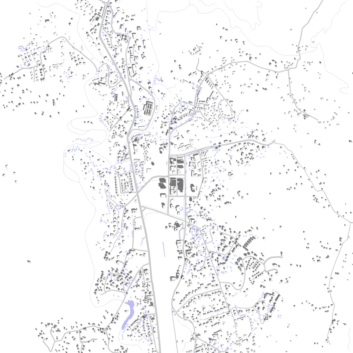 Mendi Lageplan (2,5 km)