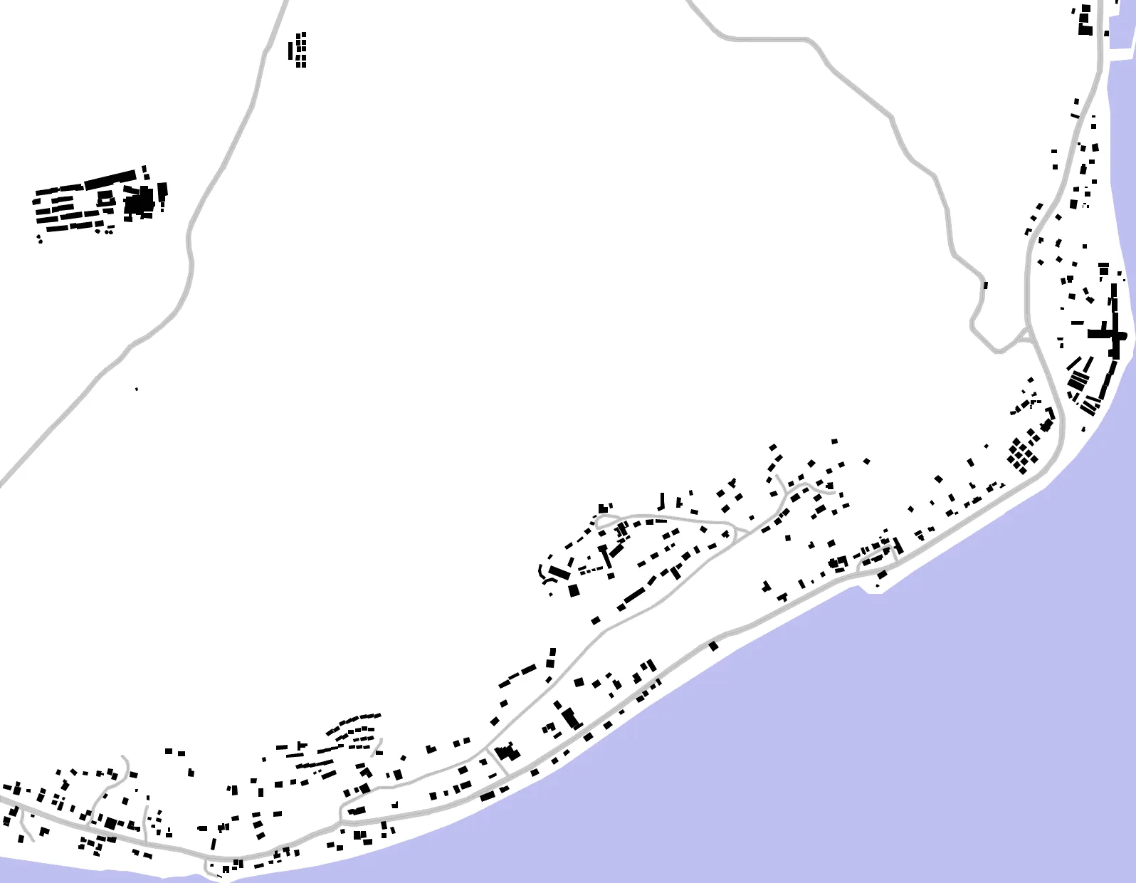 Meneng District Schwarzplan