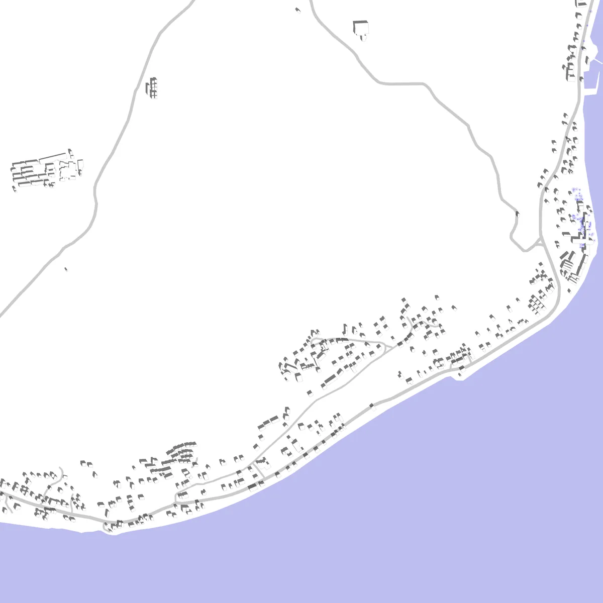 Meneng District Lageplan (2,5 km)