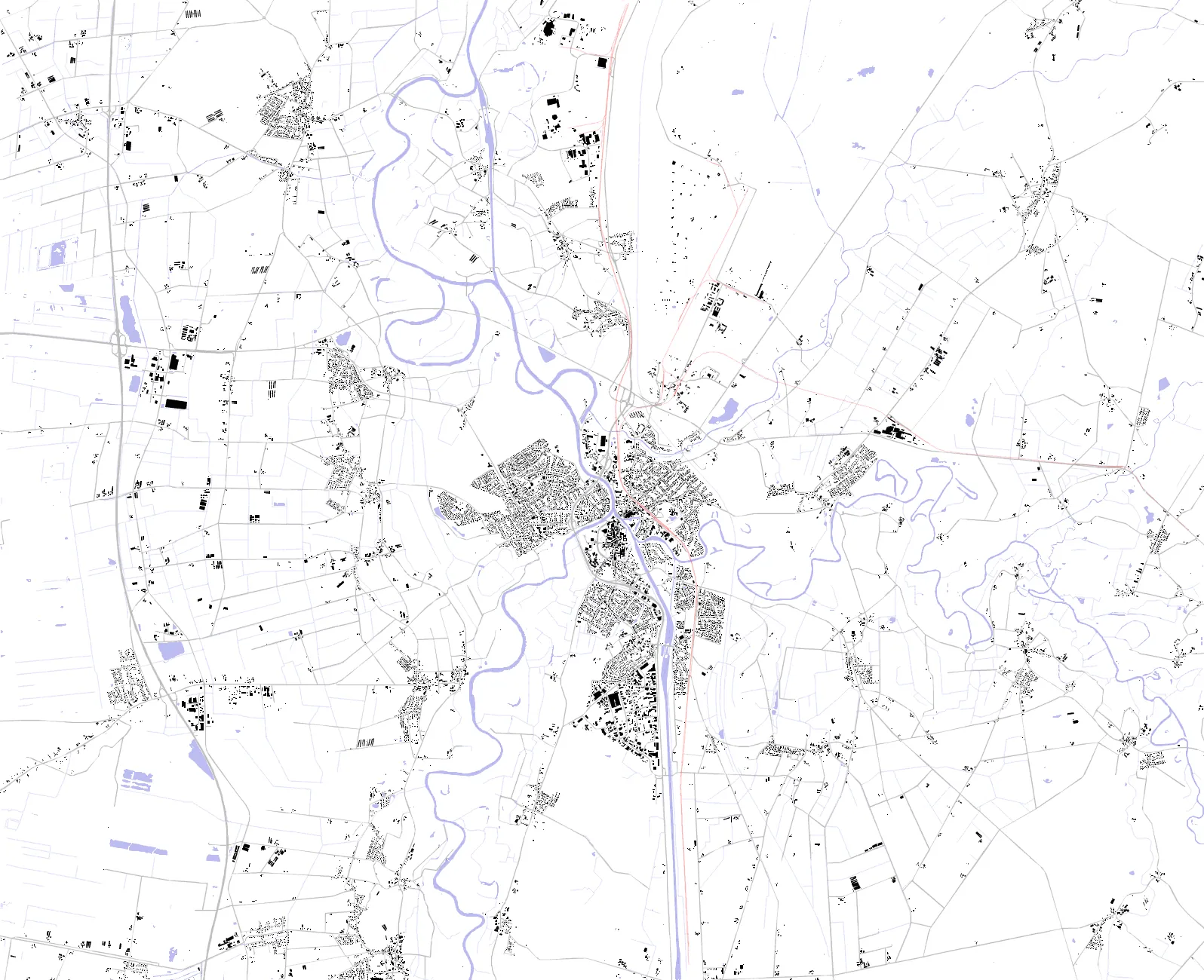 Meppen Schwarzplan