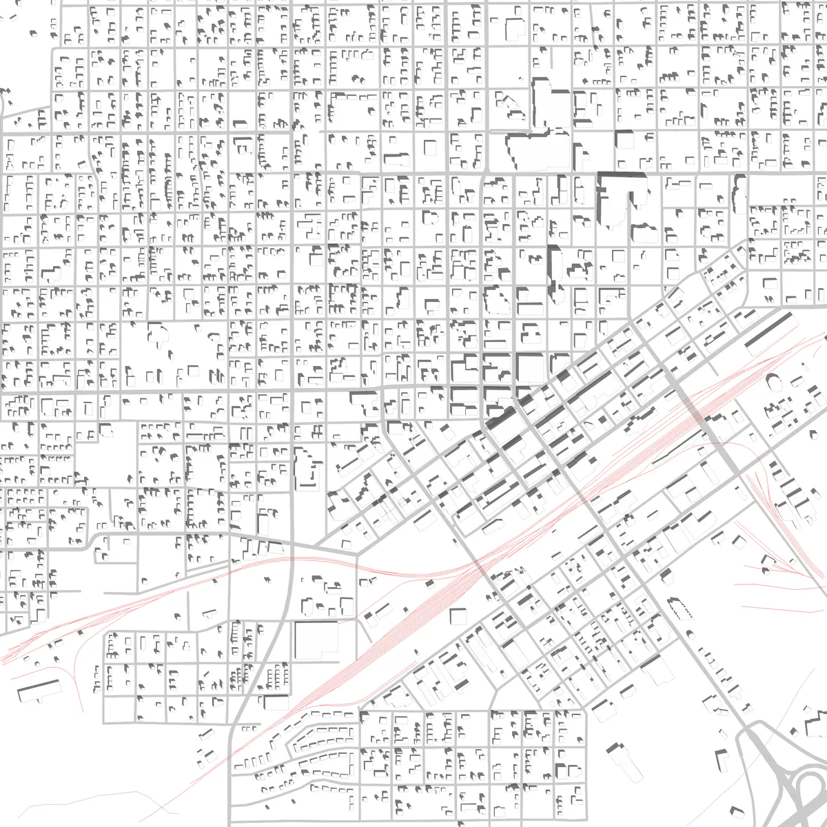 Meridian site plan (2.5 km)