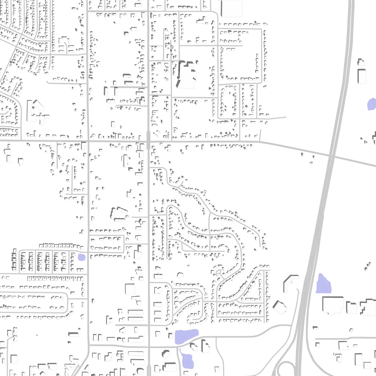 Merrillville site plan (2.5 km)