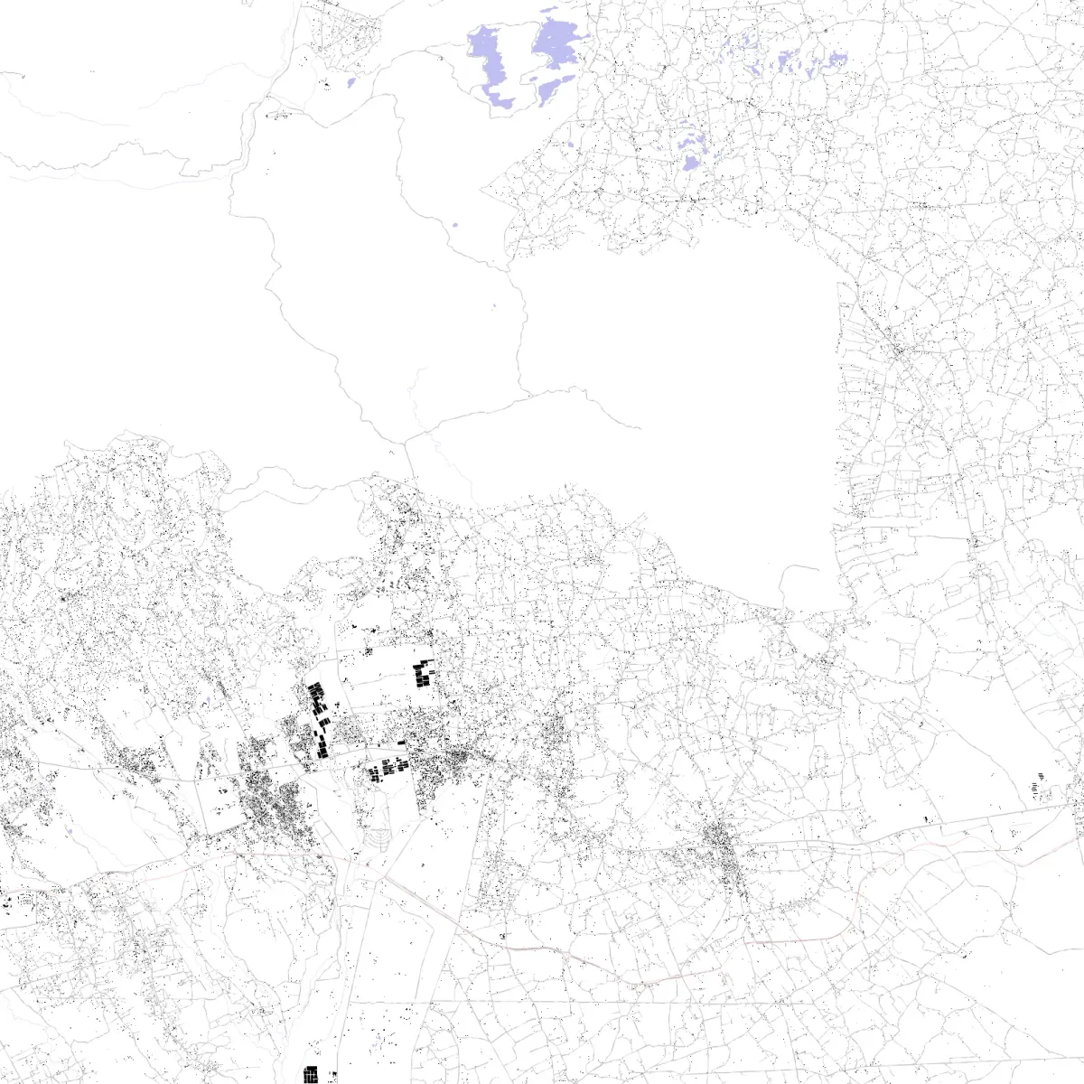 Meru Site Plan | ready-to-draw layered vectors | CAD ATLAS