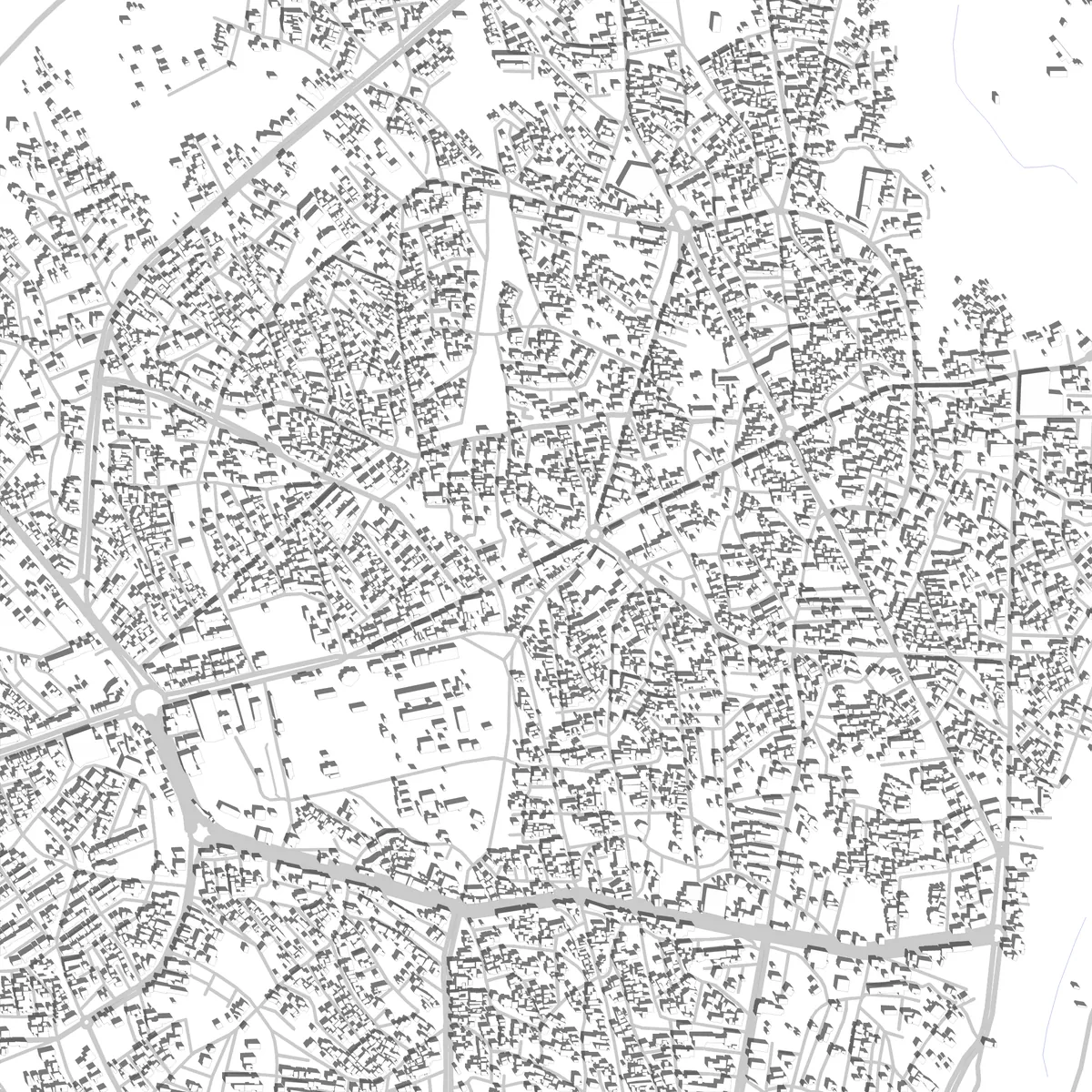 Meshginshahr Lageplan (2,5 km)