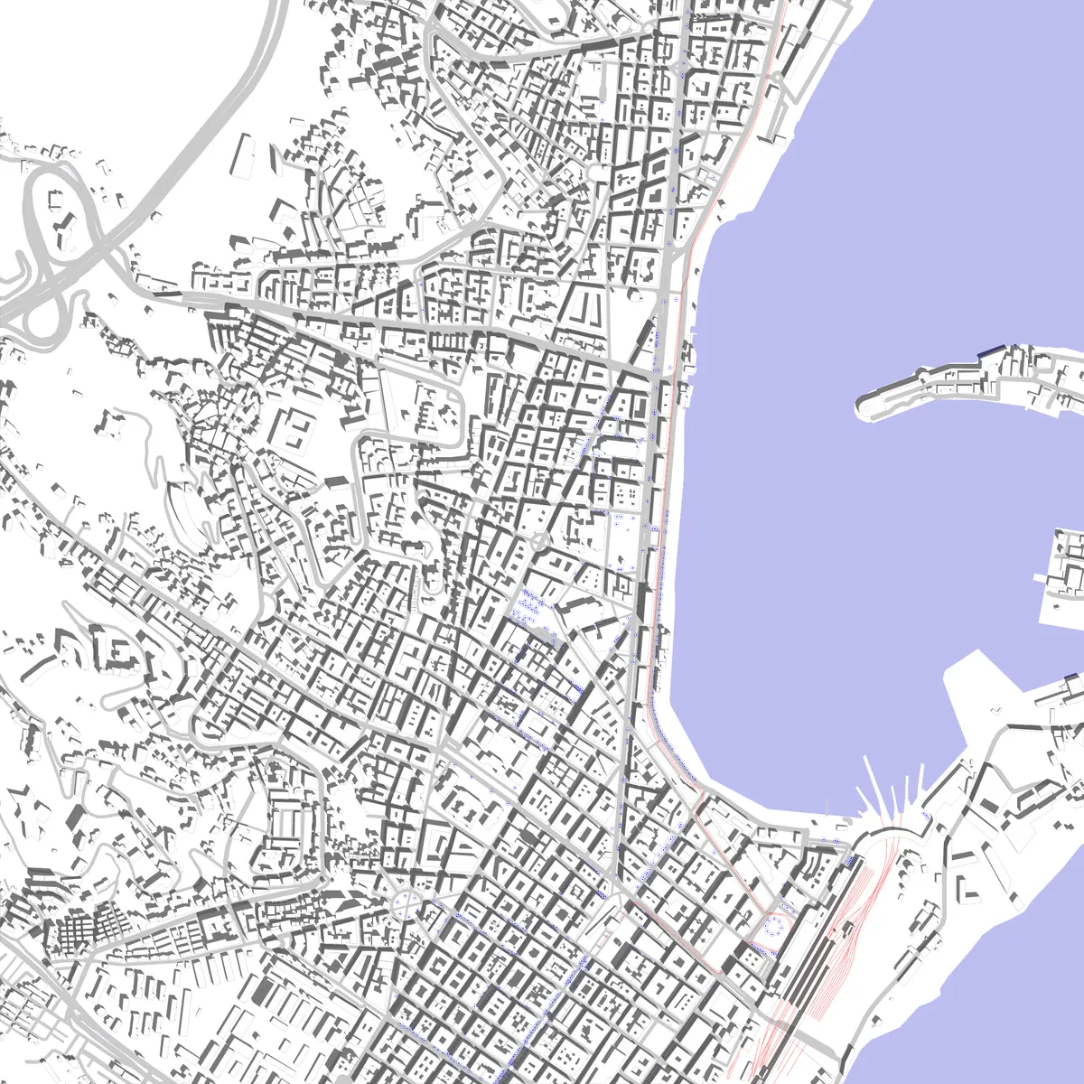 Messina site plan (2.5 km)