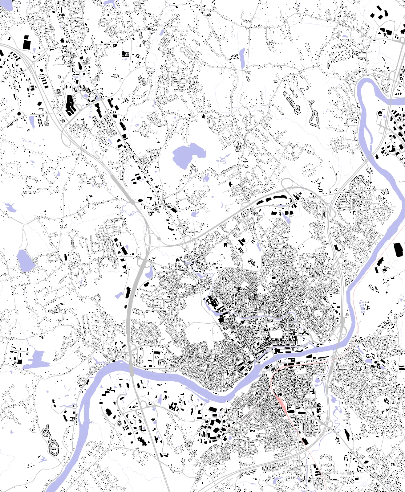 Methuen figure ground plan
