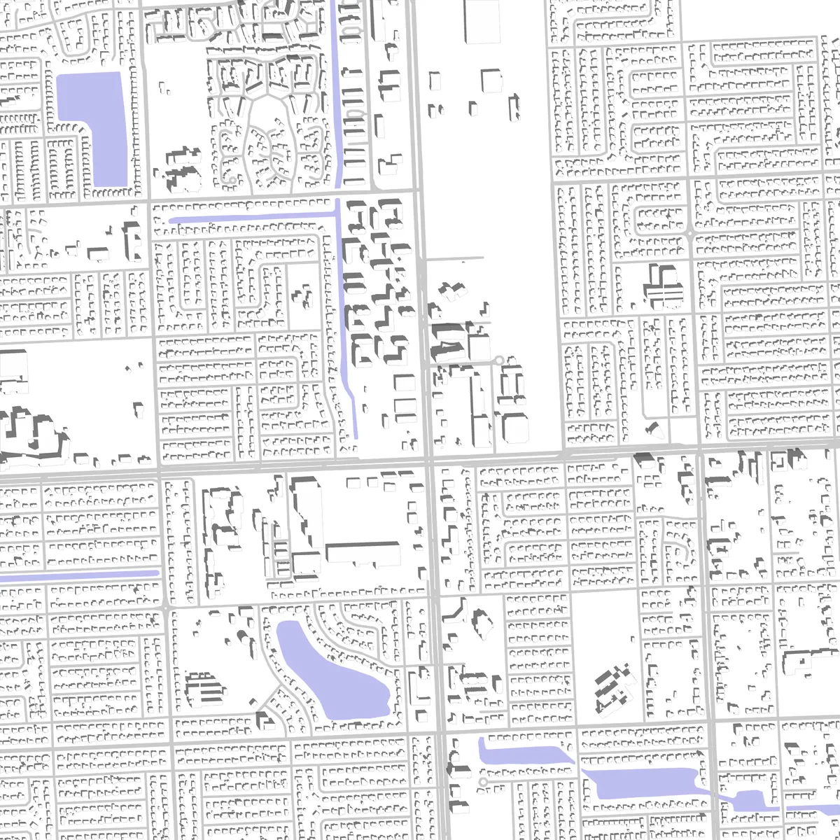 Miami Gardens Lageplan (2,5 km)