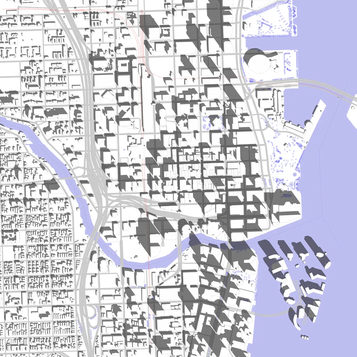 Miami site plan (2.5 km)